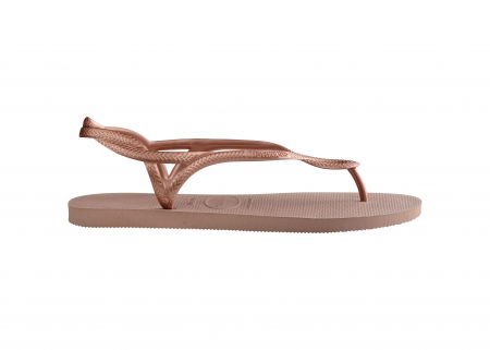 Sandale Havaianas slim din cauciuc natural, roz [1]