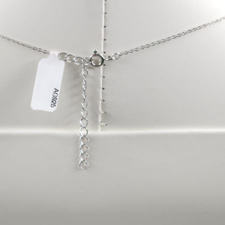 Set colier cu lant din argint 925 si pandant pisicuta cu mustati [4]