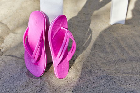 Slapi Crocs fucsia [6]