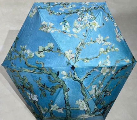 Umbrela de ploaie cu imprimeu reproducere dupa '' Migdal Inflorind" de Van Gogh [0]