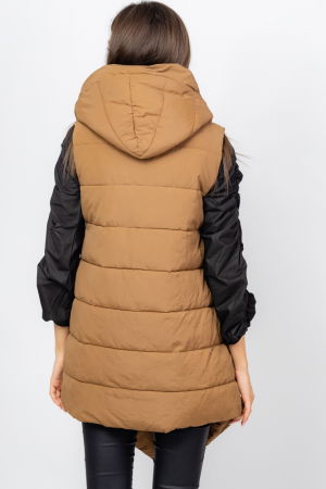 Vesta in colturi matlasata, petrecuta, camel [3]