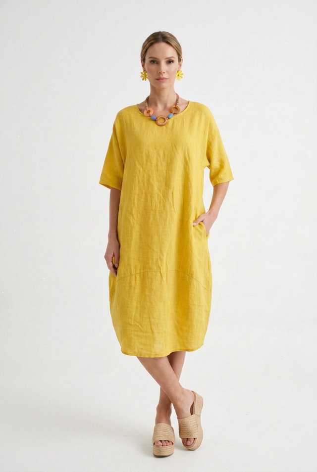 Rochie De In Rochii din in – naturale, racoroase si moderne | Shopika.ro