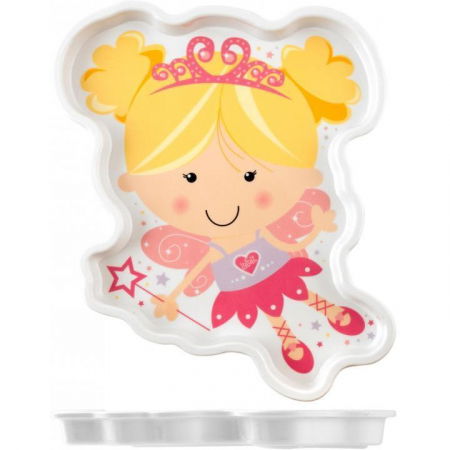 SCOALA SI GRADINITA - Farfurie melamina Fairy Tales - Fairy Lulabi 7945400