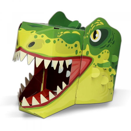 JOCURI SI JUCARII - Masca 3D T-Rex Fiesta Crafts FCT-3016