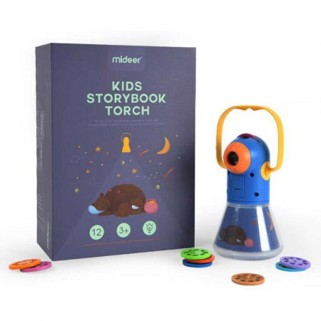 Reduceri - Proiector cu 12 povesti si lampa de veghe Mideer CT7026