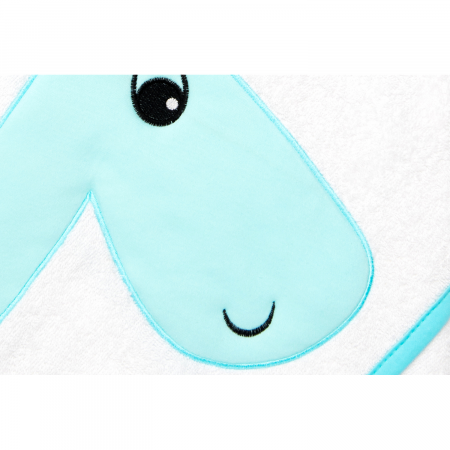 SCOALA SI GRADINITA - Prosop de baie cu broderie Girafa 80x80 Womar Zaffiro AN-ZG-80