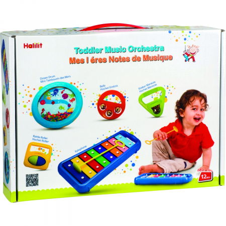 JOCURI SI JUCARII - Set jucarii Orchestra muzicala Halilit MS4001