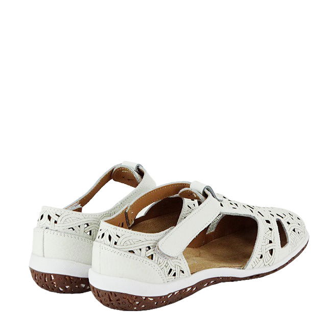 Balerini albi din piele naturala CXWL2118 M5 [5]