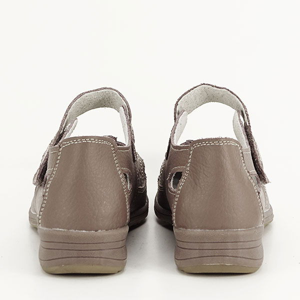 Balerini piele naturala Aurora maro [5]