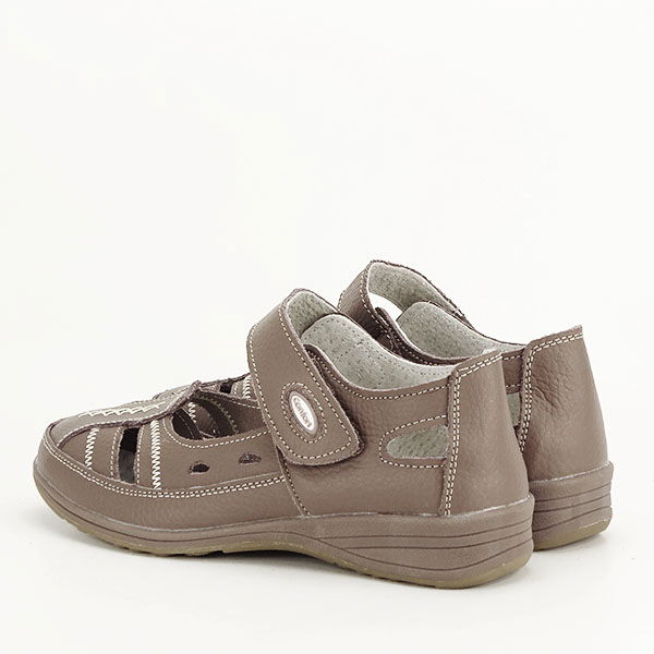 Balerini piele naturala Aurora maro [3]