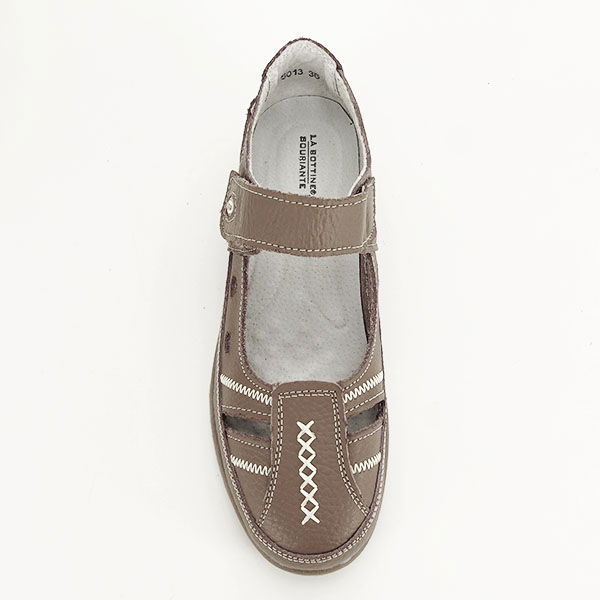 Balerini piele naturala Aurora maro [6]