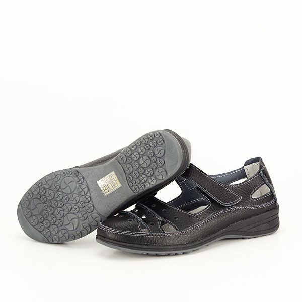 Balerini piele naturala Diana negru [8]