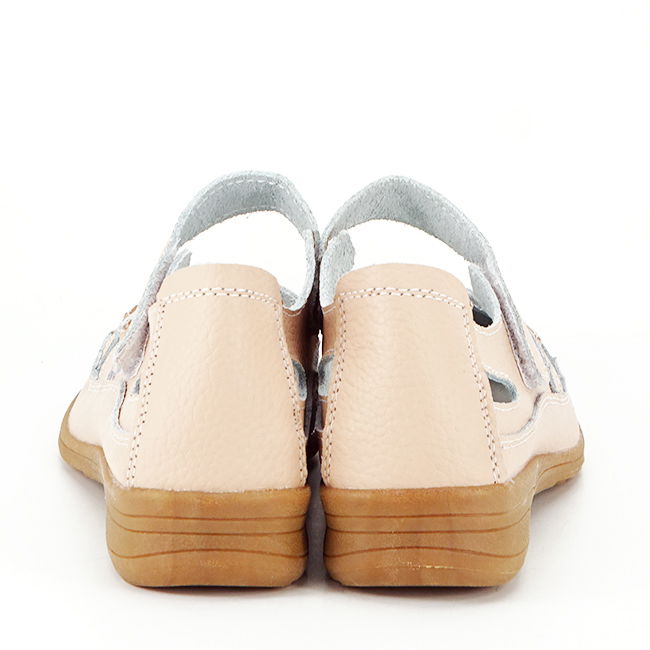 Balerini piele naturala Diana roz M4 [4]