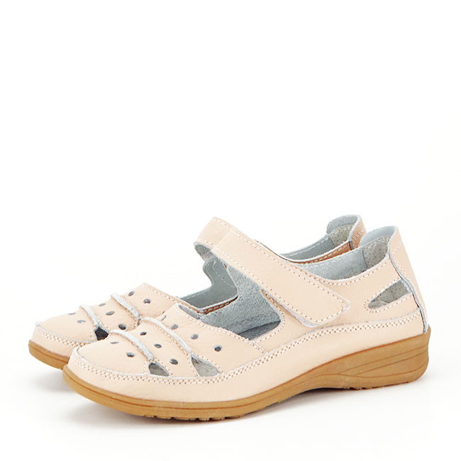 Balerini piele naturala Diana roz M4 [2]