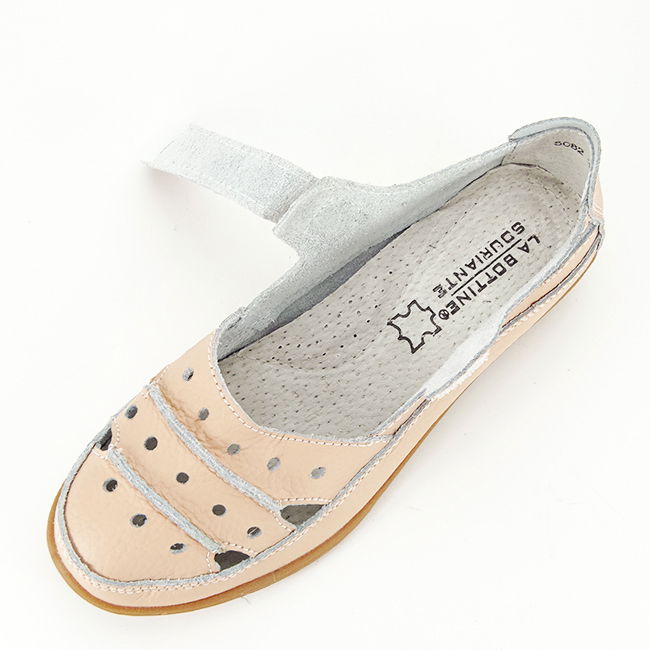 Balerini piele naturala Diana roz M4 [8]