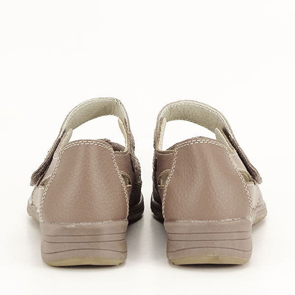 Balerini piele naturala Dorina maro M5 [6]