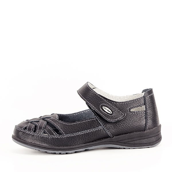 Balerini piele naturala Elena negri [1]