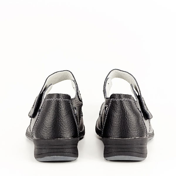 Balerini piele naturala Elena negri [7]