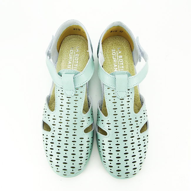 Balerini verde menta din piele naturala 5112 M3 [7]
