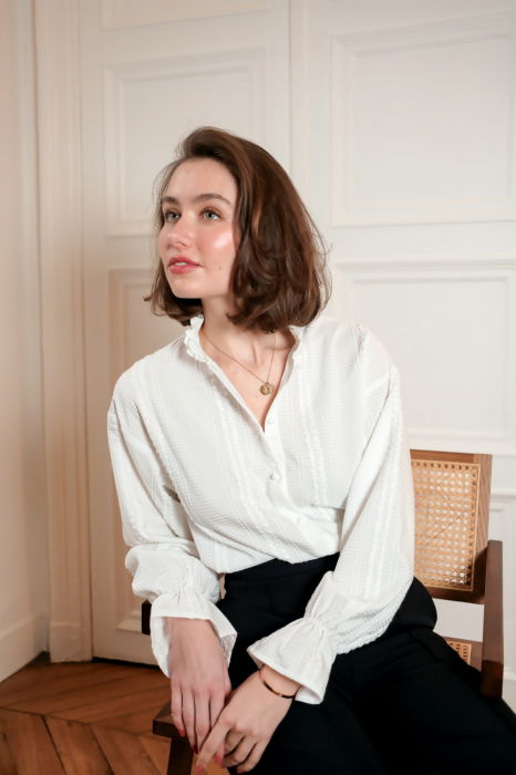 Camasa dama alba casual 4857T M8 [2]