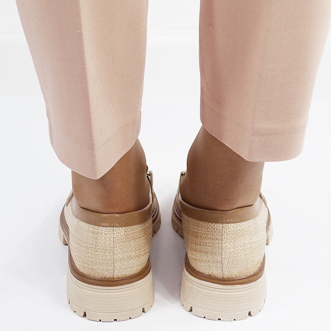 Mocasini bej de tip loafers 2200 03 [5]