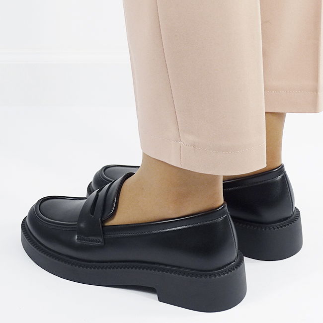 Mocasini negri de tip loafers 1817 03 [5]