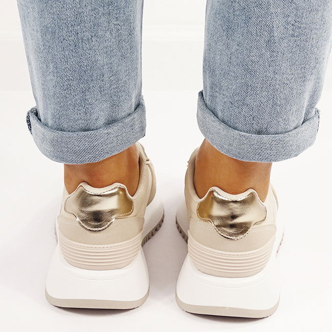 Sneakers bej casual 9147 M5 [6]