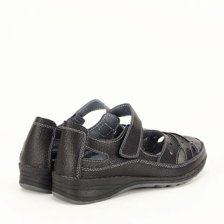 Balerini piele naturala Diana negru [4]