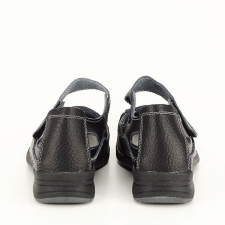 Balerini piele naturala Diana negru [5]