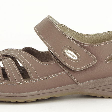 Balerini piele naturala Dorina maro M5 [8]