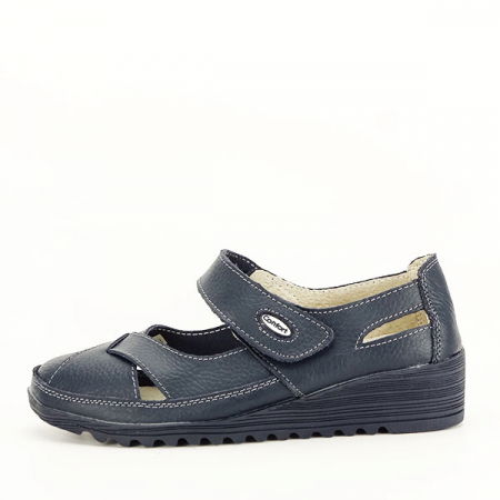 Balerini - Balerini piele naturala Teo bleumarin M5