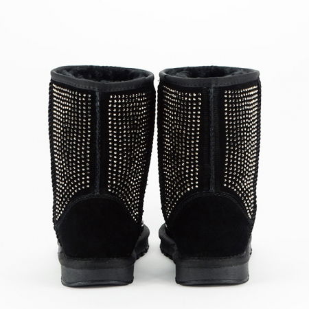 Cizme negre din piele naturala W8008 112 [2]