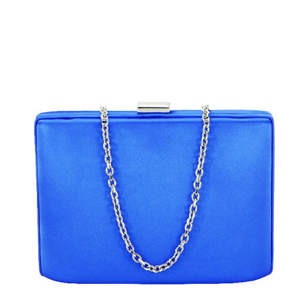 Clutch - Geanta clutch albastru electric DYX3335-2 05