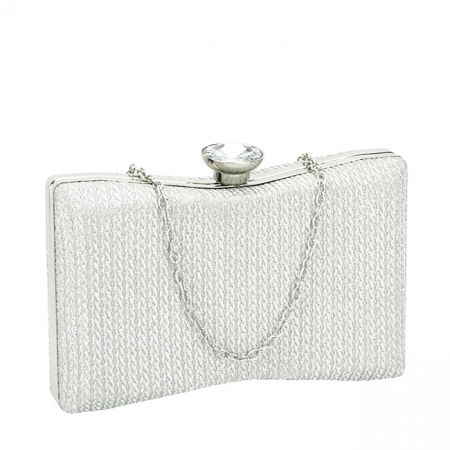 Clutch - Geanta clutch argintie BJH-22718 05