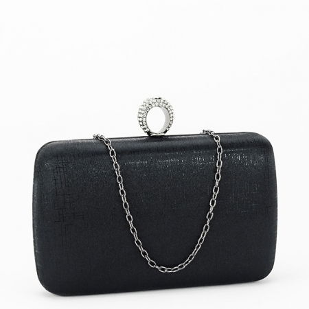 Clutch - Geanta clutch eleganta neagra BFL-22754 05