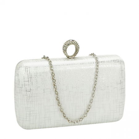 Clutch - Geanta clutch eleganta alba BFL-22754 05