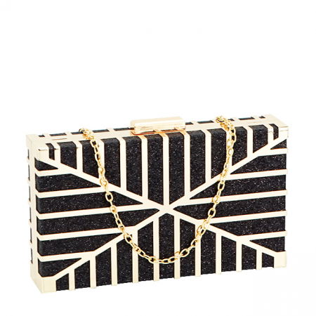 Clutch - Geanta clutch negru BFL-19207 05