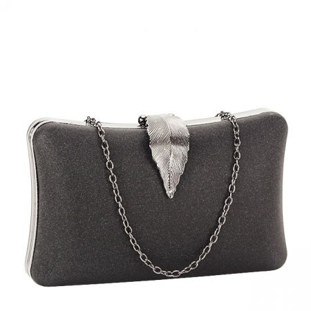Clutch - Geanta clutch negru simplu BME-600  05