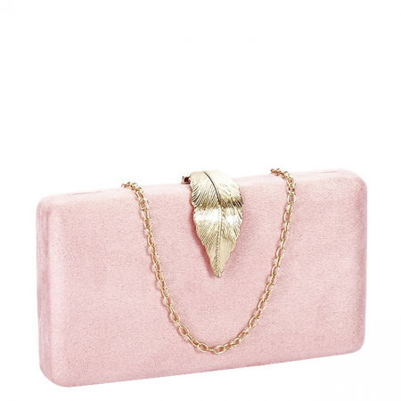 Clutch - Geanta clutch roz deschis BJH-20273 05