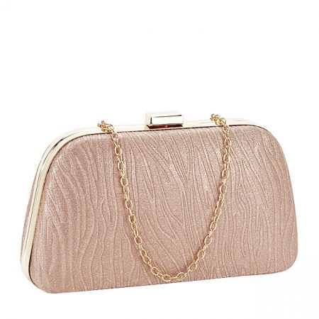 Clutch - Geanta clutch sampanie BYH808