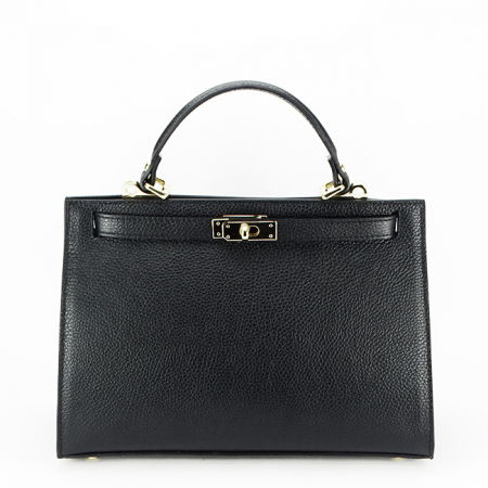 Posete - Geanta din piele naturala 8934 119 negru