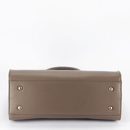 Geanta maro taupe de talie mare DHJ818-2 16 [6]