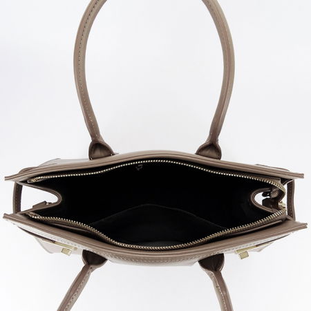 Geanta maro taupe de talie mare DHJ818-2 16 [7]