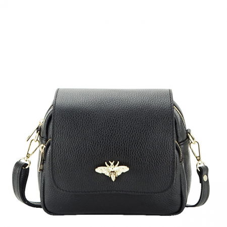 Posete - Geanta mica din piele naturala 1502 122 Negru