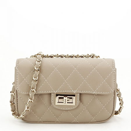 Clutch - Geanta mica din piele naturala 8932 124 Bej