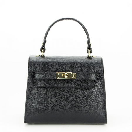 Posete - Geanta din piele naturala 8949 121 Negru