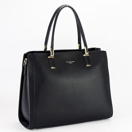 Posete - Geanta neagra David Jones Paris CM6718-5 11