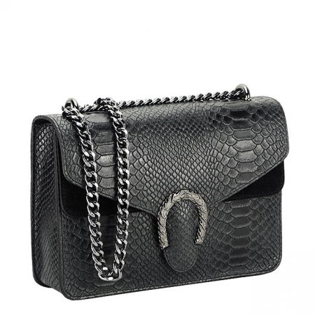 Posete - Geanta neagra din piele naturala 1524 123