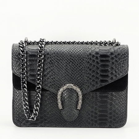 Geanta neagra din piele naturala 1524 123 [1]