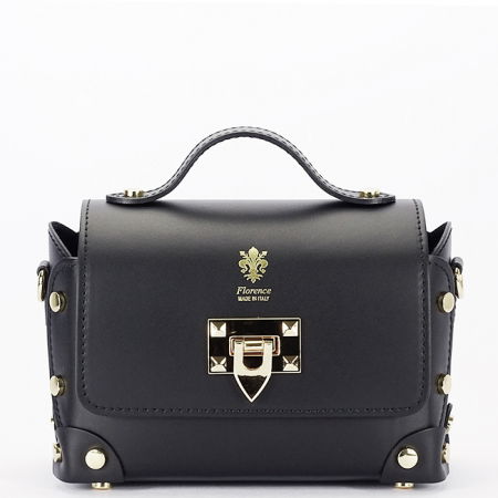 Genti mici - Geanta neagra din piele naturala 1616 131